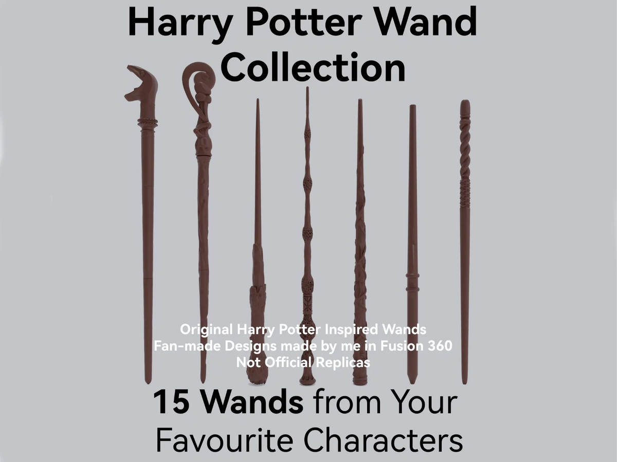 Baguettes de Harry Potter - Cosplay Print