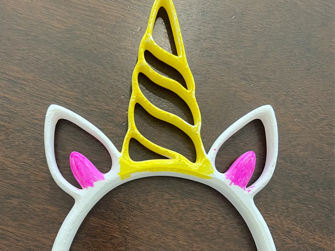 Bandeau licorne pour une fille de 8 ans - Cosplay Print