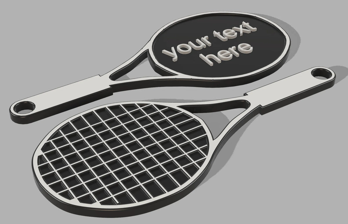 Porte-clés de tennis (personnalisable) - Sport Print