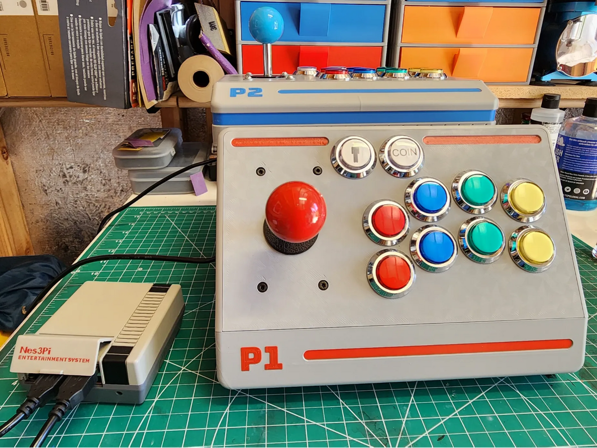 Manette d'arcade/Stick de combat - Jeux Print