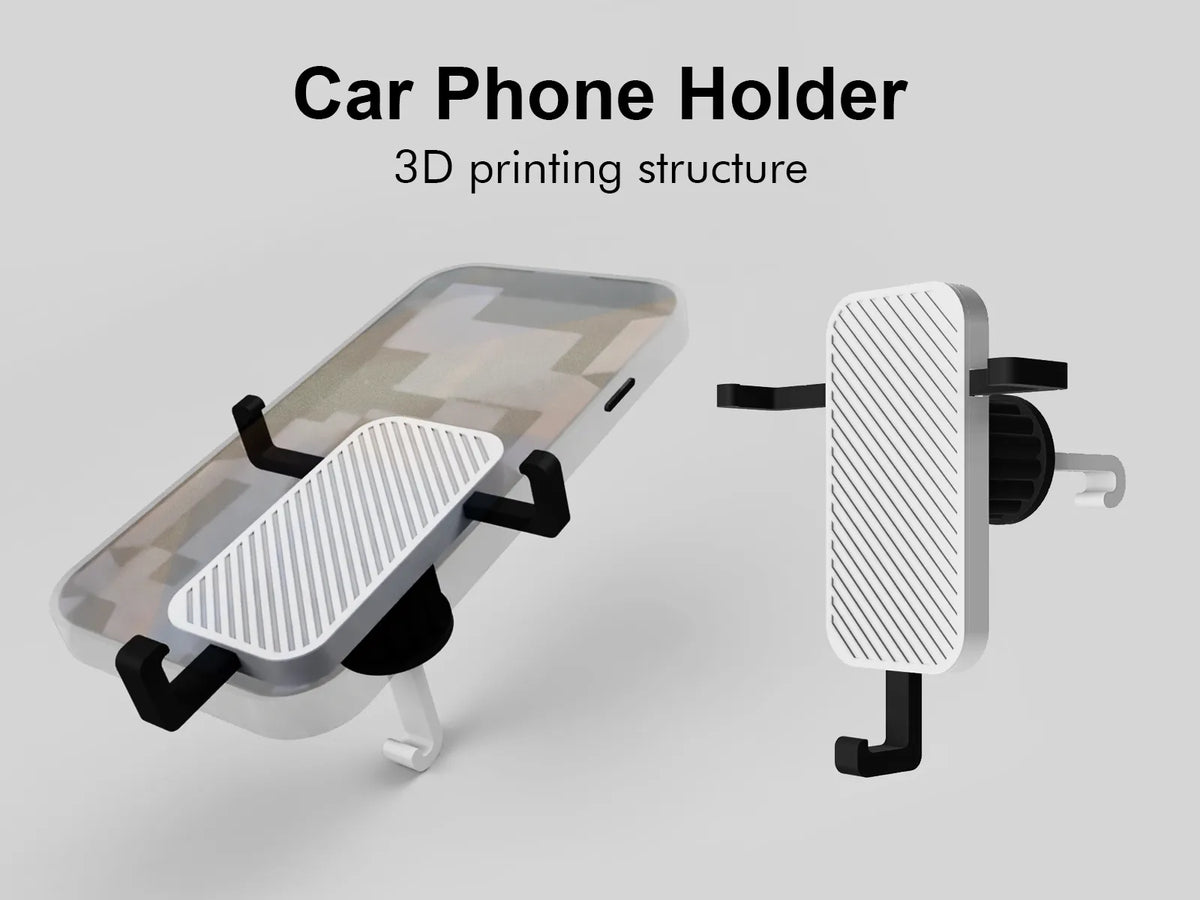 Support de téléphone pour voiture Fixation d'air conditionné - Auto Print