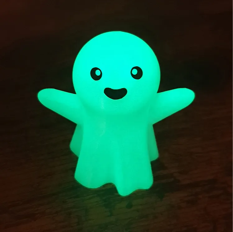 Mignon petit fantôme (Glow in the Dark) - Geek Print