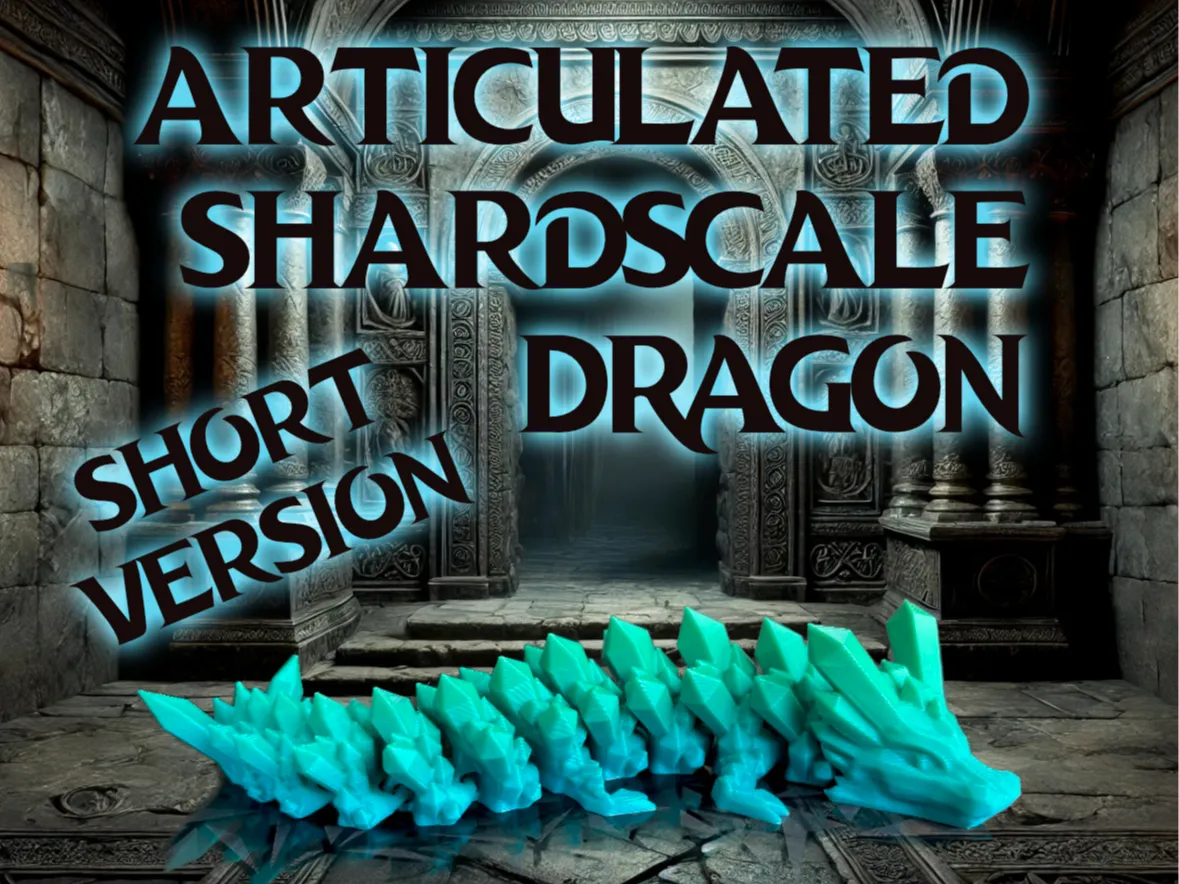 Dragon Shardscale Articulé (16 cm) - Jeux Print
