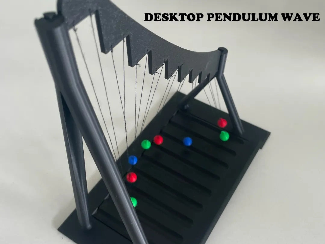 Onde de pendule de bureau - Art Print
