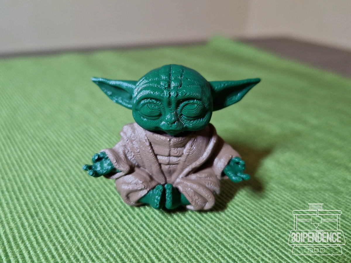 Bébé Yoda assis - Figurine Print