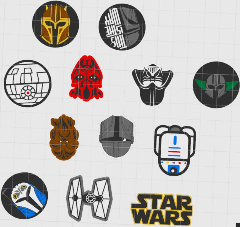 Crocs Jibbitz Star Wars - Geek Print