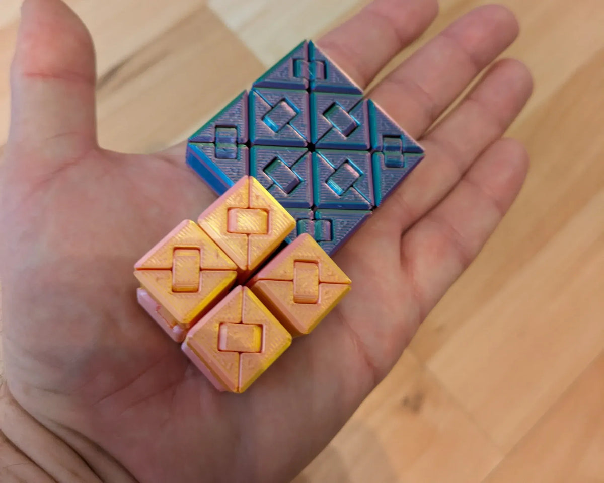 Cube Puzzle Fou - la version plus souple - Jeux Print