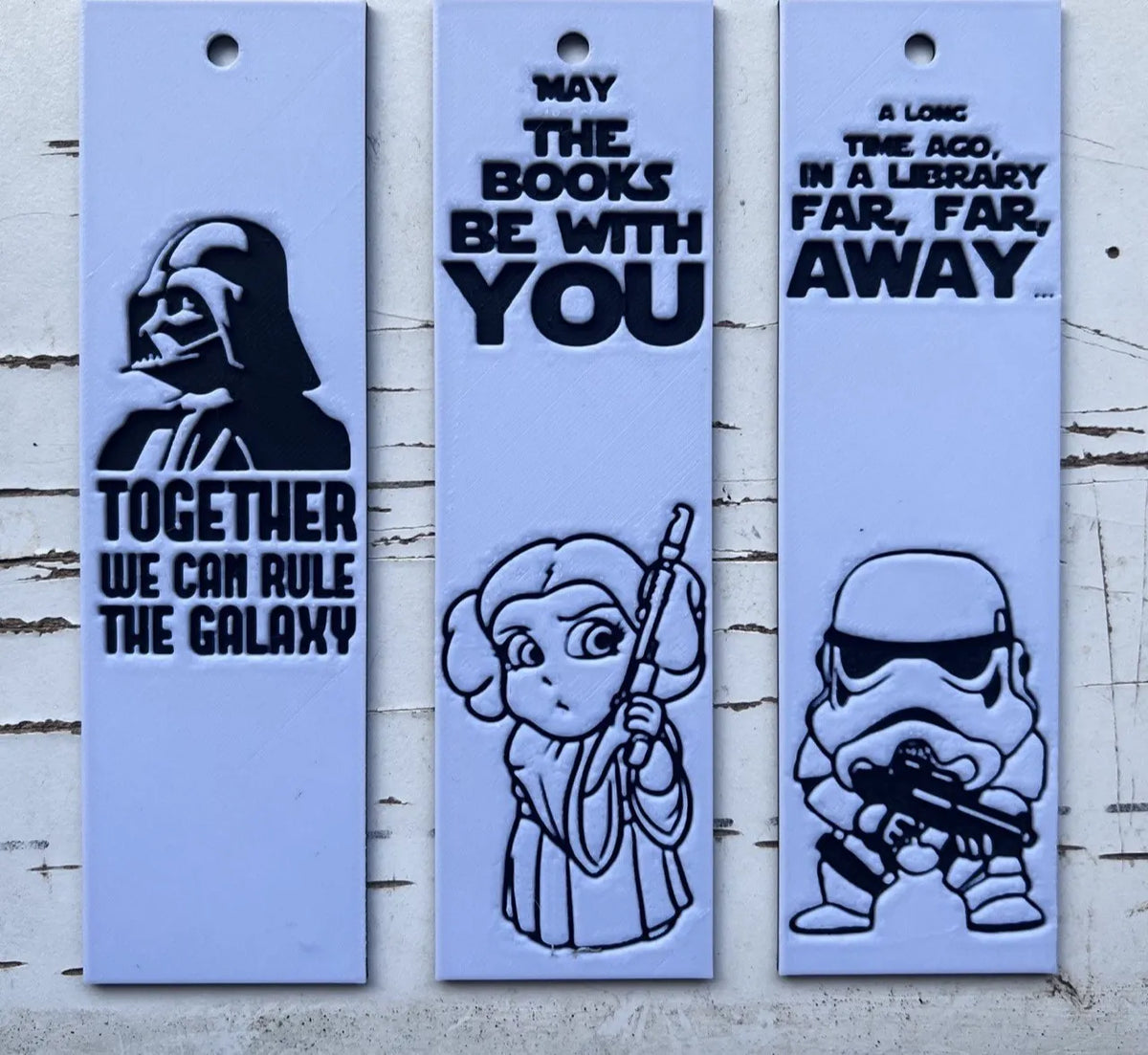 Ensemble de 3 signets Star Wars Hueforge - Geek Print