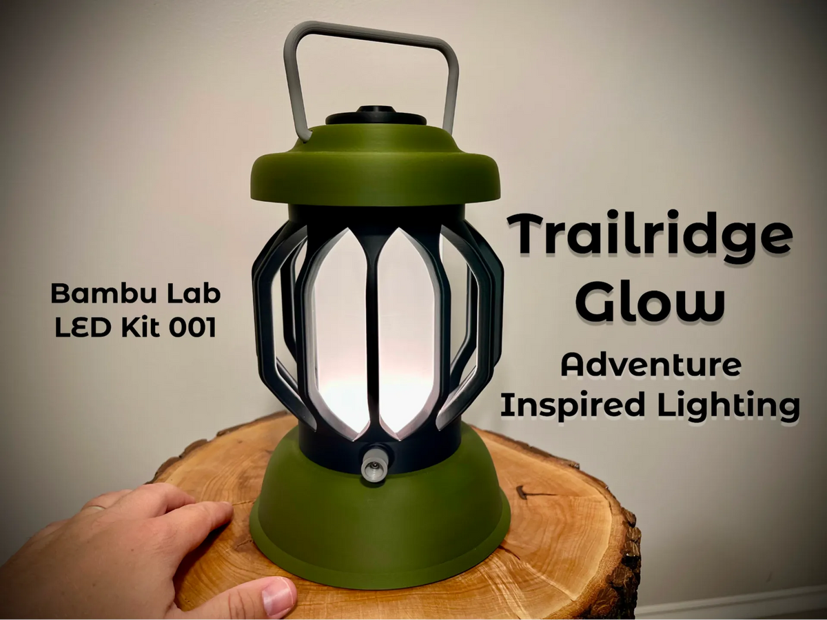 Trailridge Glow - Lanterne moderne - Kit de lampe 001 - Outdoor Print