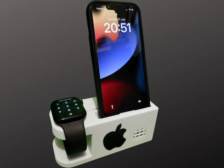 Station d'accueil pour Apple Mobile et Watch - Bijoux Print