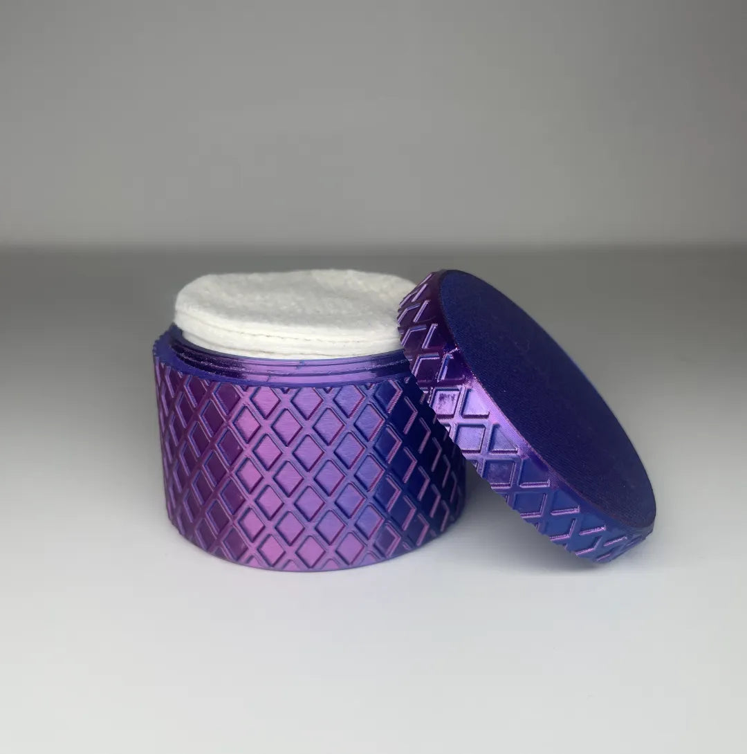 Boîte de voyage pour cotons-tiges - Beauté Print