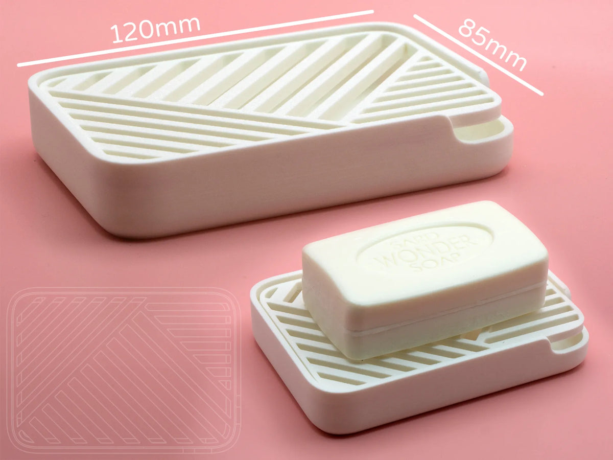 Porte-savon linéaire par Pork3D.com - Beauté Print