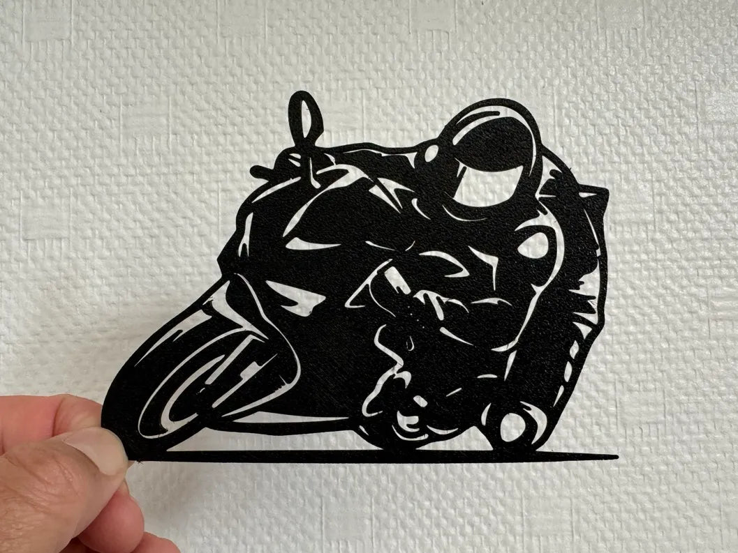Décoration de moto en mouvement - Vélo Print