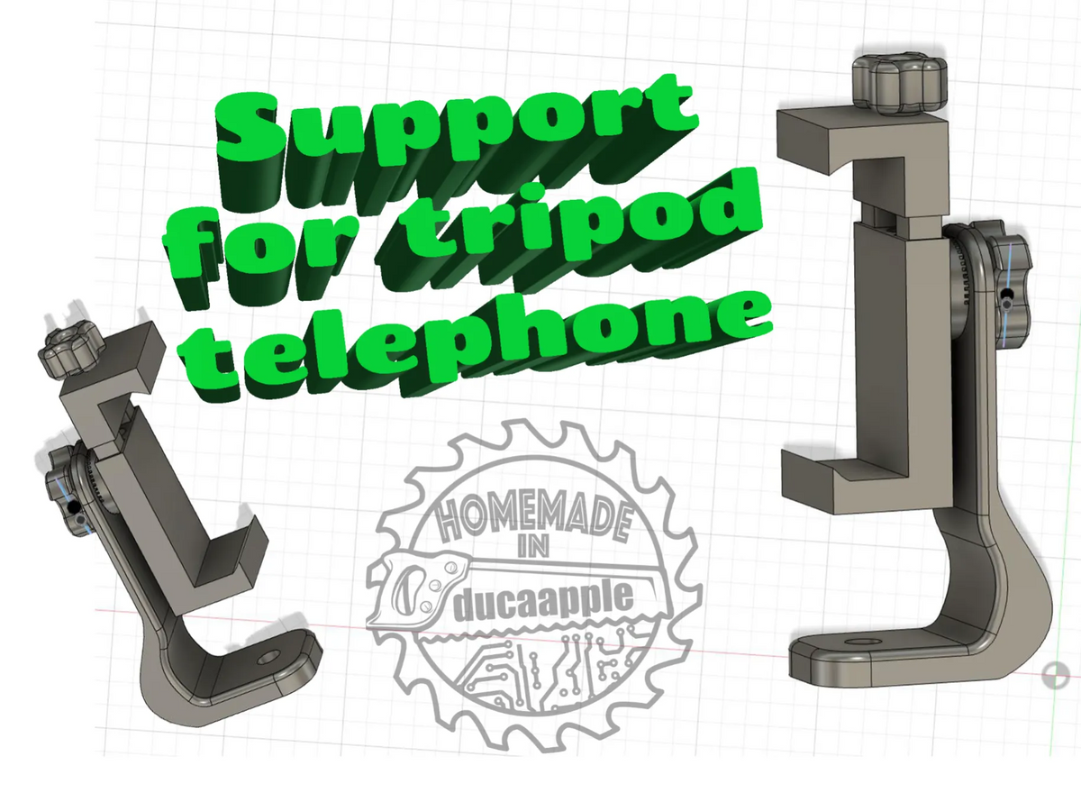 Support universel pour téléphone trépied - Tech Print