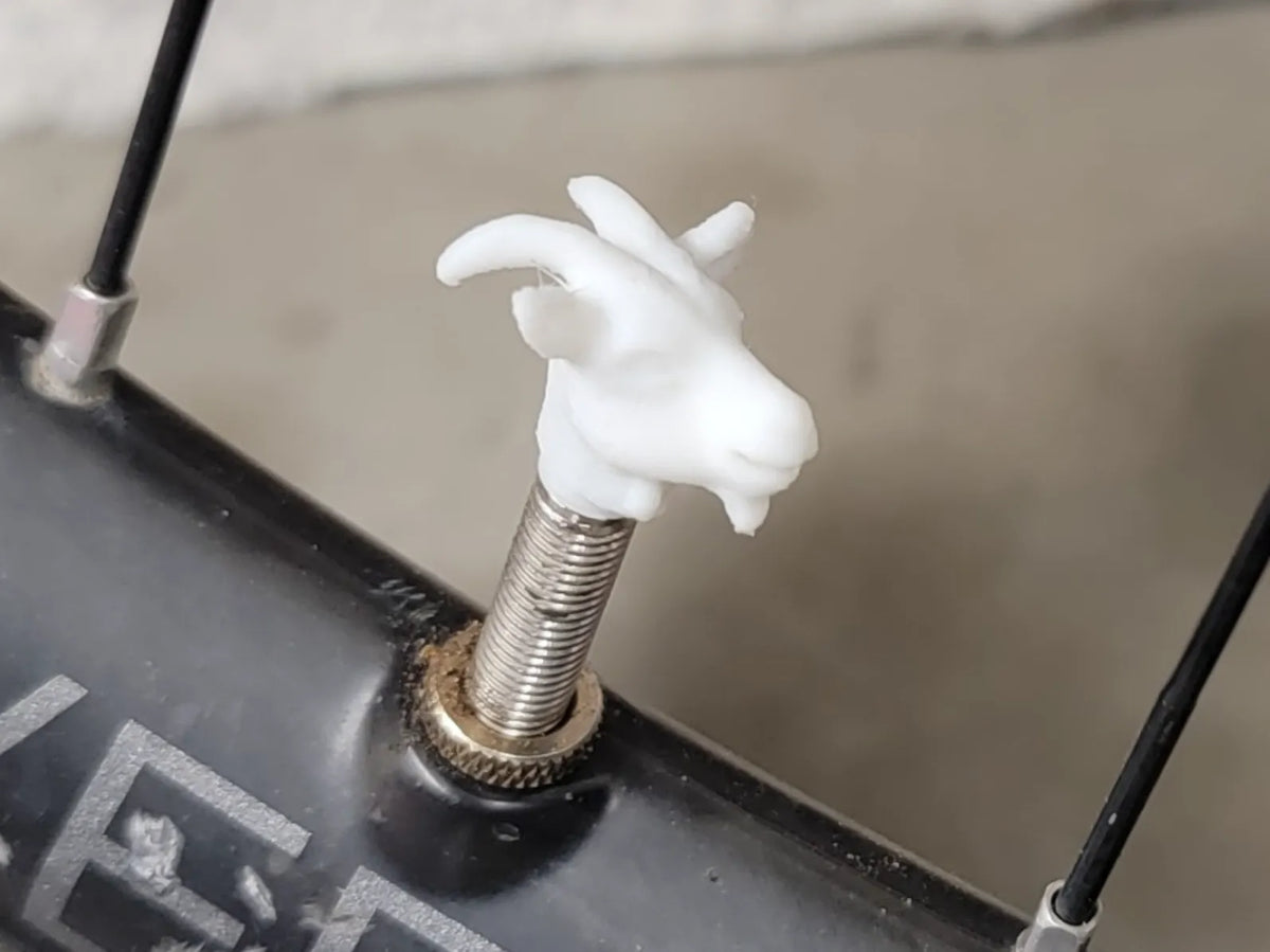 Cache-valve Tête de Chèvre - Presta - Auto Print