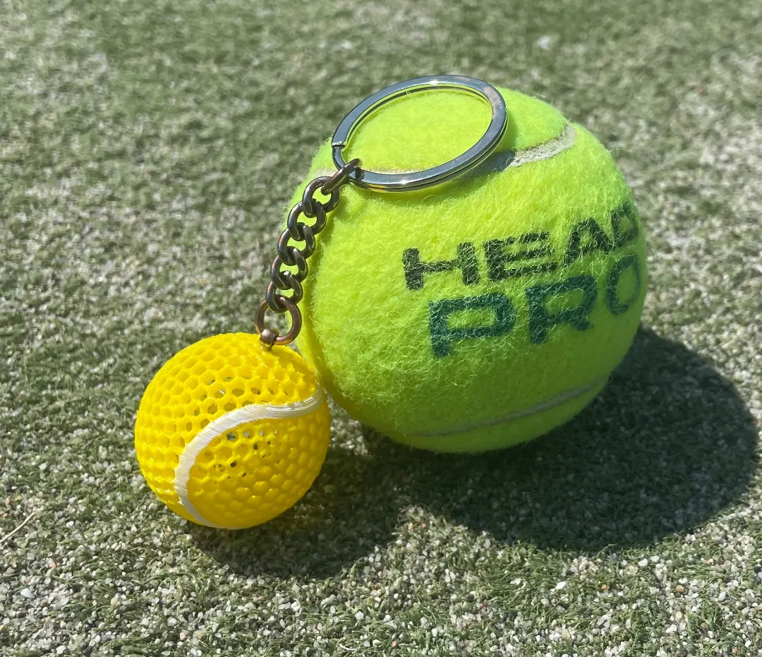 Porte-clés balle de tennis sans air - Sport Print