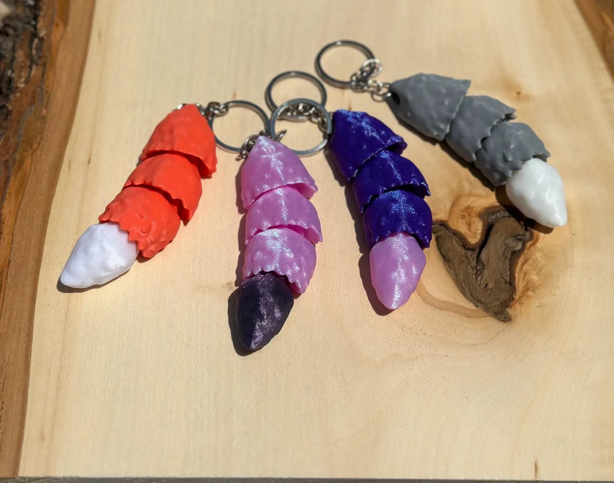 Porte-clés queue de renard flexible - Cosplay Print