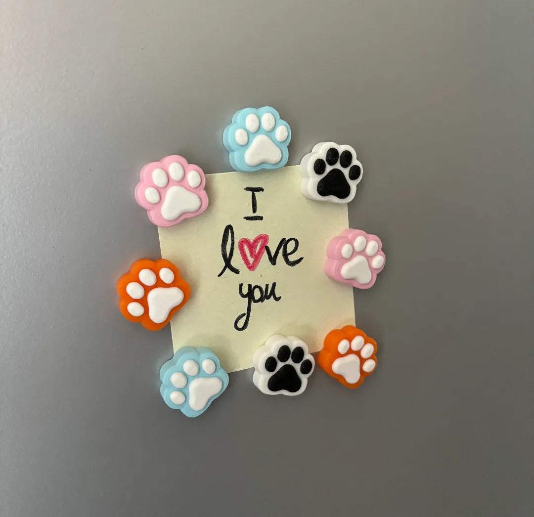 Aimant de réfrigérateur patte de chat - Pet Print