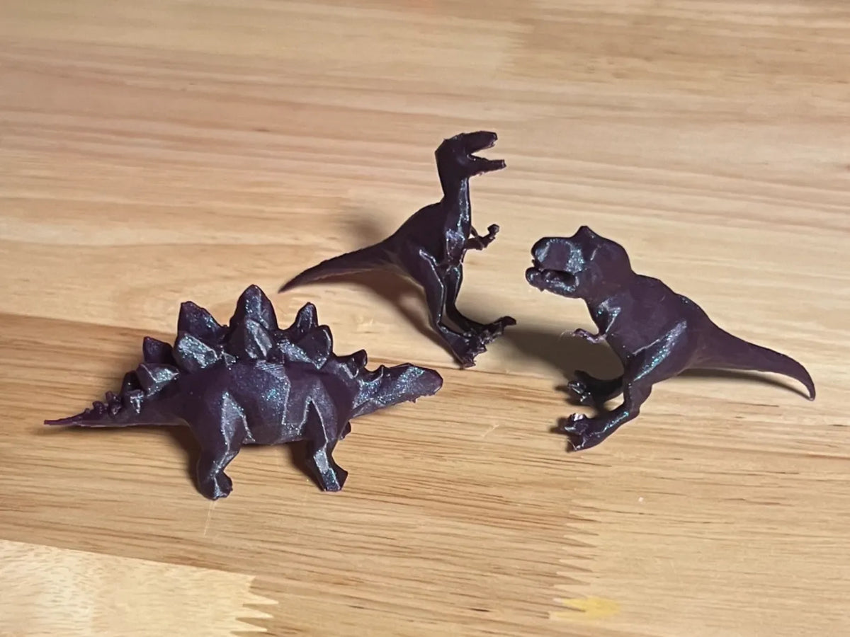 Miniatures de dinosaures - Maquette Print