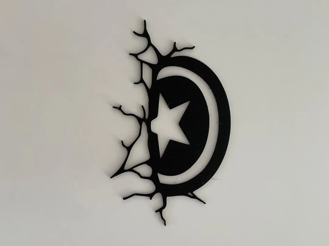Bouclier mural Captain America - Geek Print