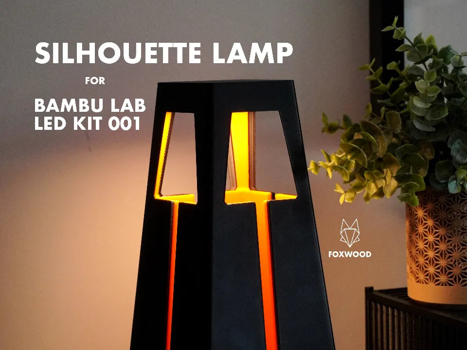 Lampe Silhouette - KIT LED 001 - Foxwood - Lumière Print
