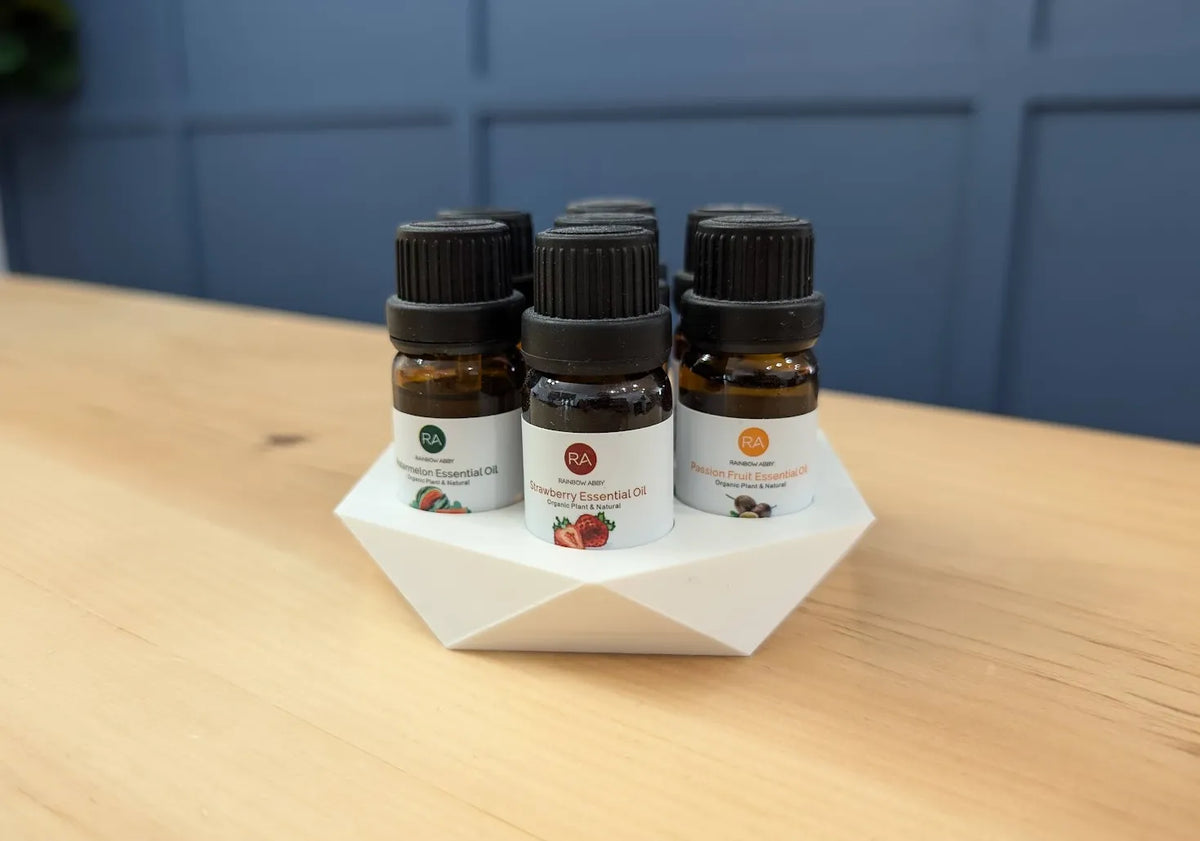 Support de flacon d'huile essentielle paramétrique - Beauté Print