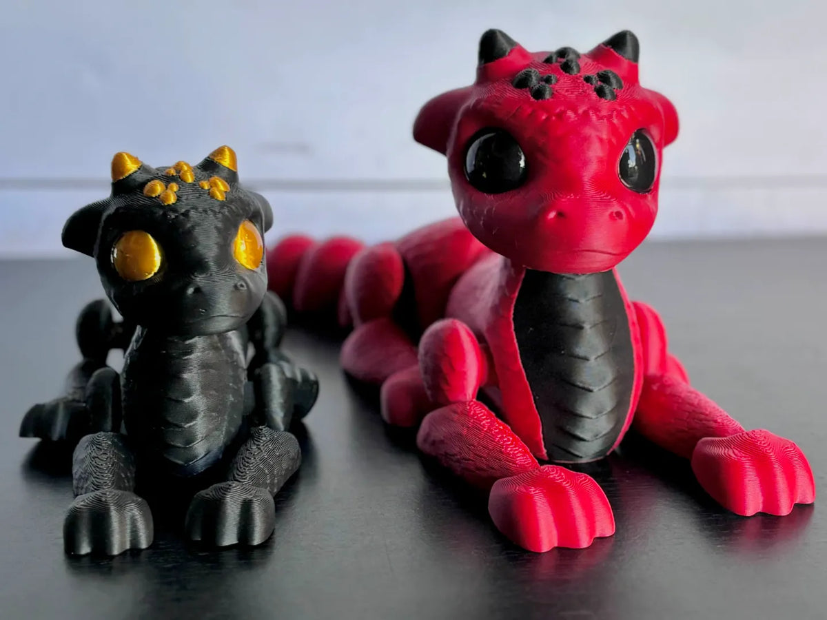 Dragonnet Articulé et à Boules Articulées 2.0 - Figurine Print