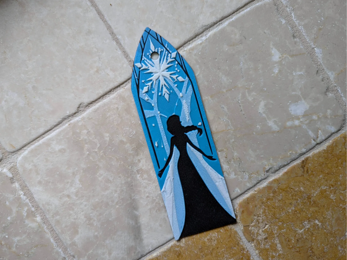 Elsa - Signet Frozen Hueforge - Music Print
