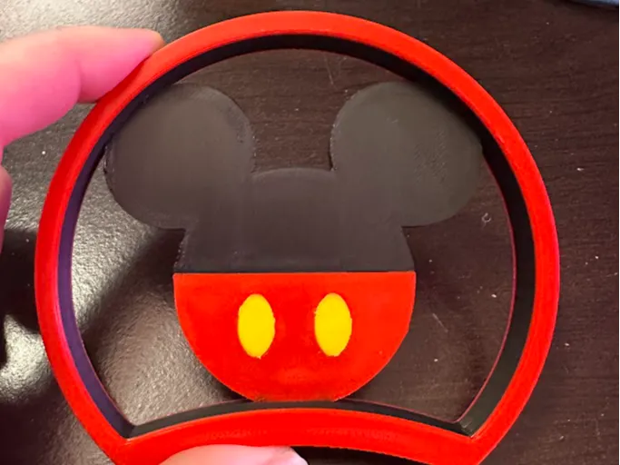 Oreilles de Mickey Disney pour serre-tête modulaire à 5 aimants - Cosplay Print