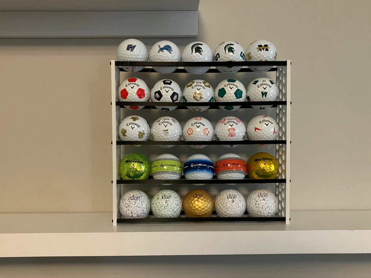 Présentoir pour 25 balles de golf - Sport Print