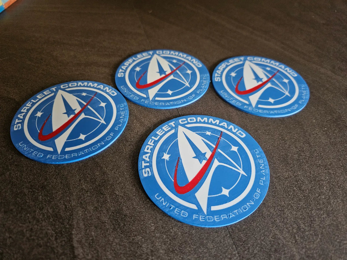 Sous-verres Star Trek Starfleet Command - Geek Print