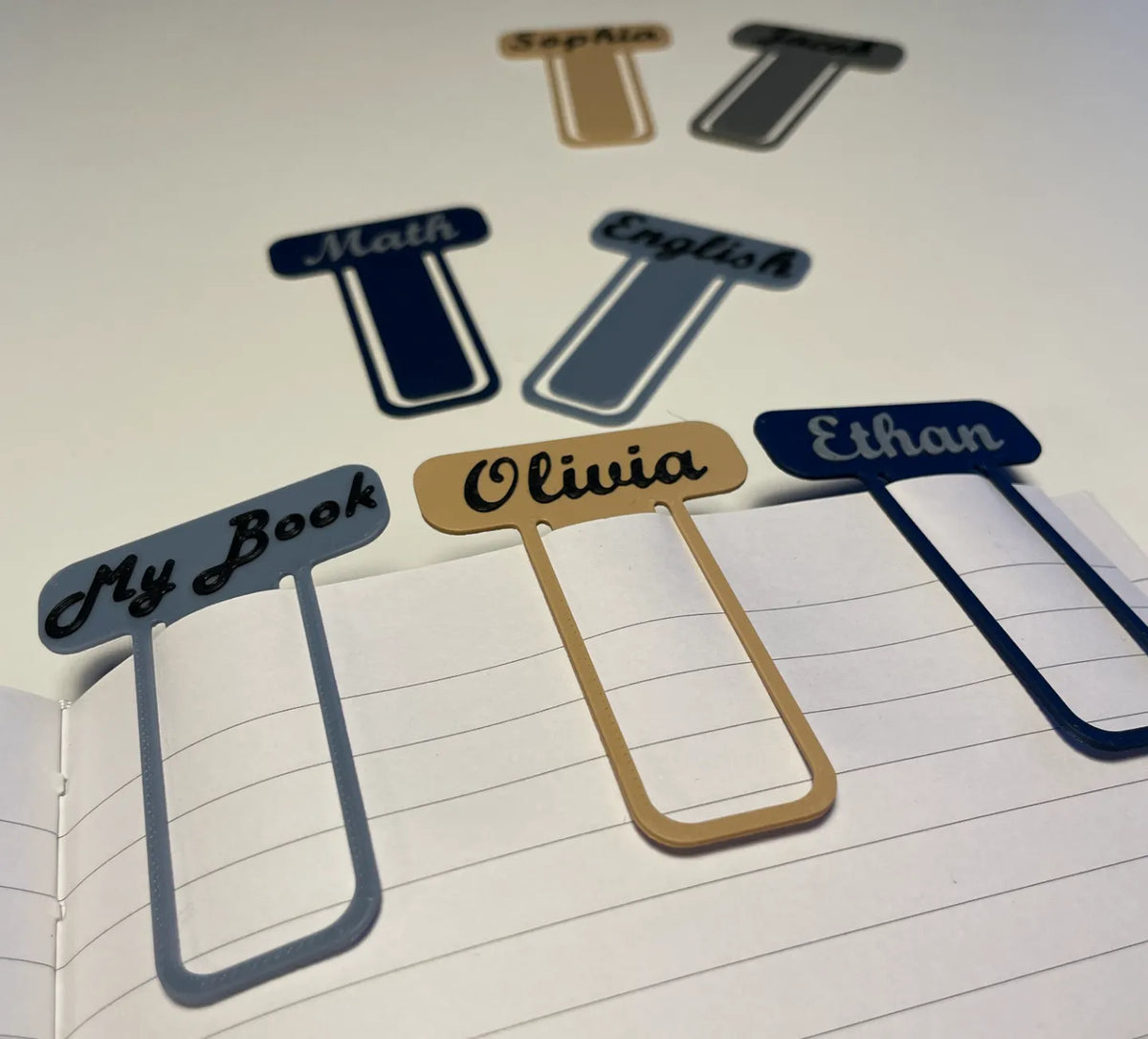 Signet avec votre propre texte - Music Print