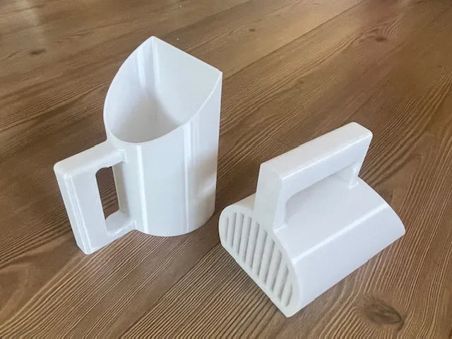 Pelleteuse à litière pour chat et pelle à nourriture pour animaux Kibble&More - Pet Print