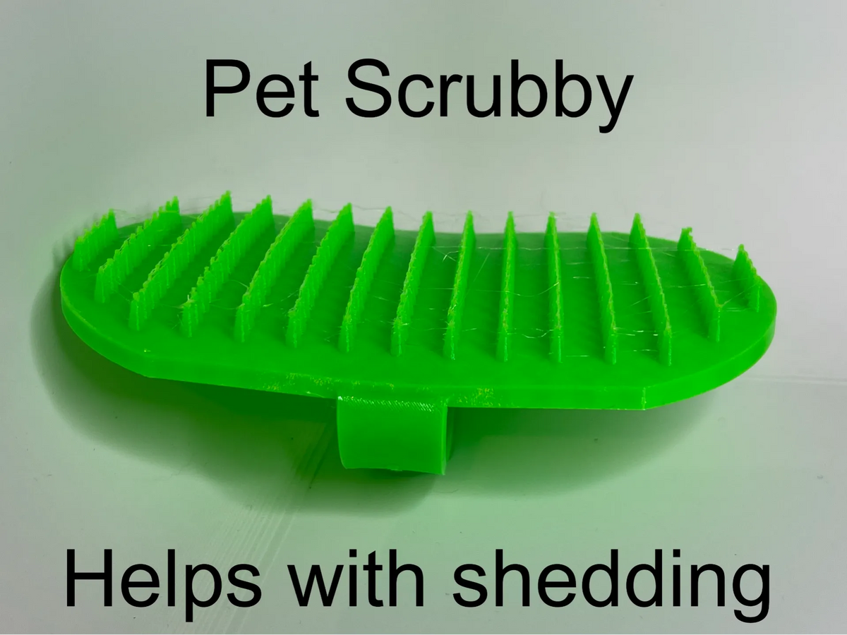Brosse de massage pour shampooing pour animaux de compagnie - Pet Print