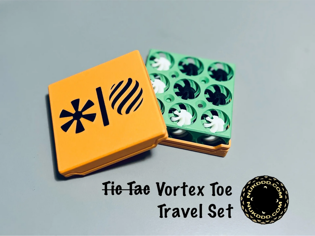 Jeu de voyage Vortex Toe (Tic Tac Toe) - Jeux Print