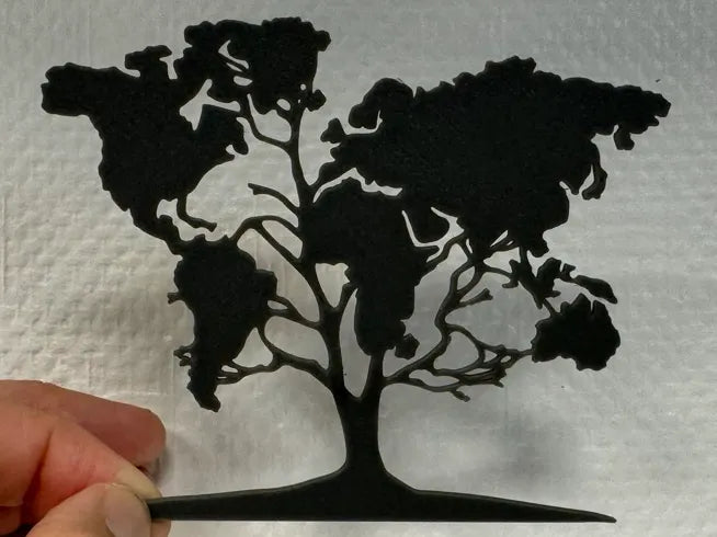 Arbre décoratif carte du monde - Voyage Print