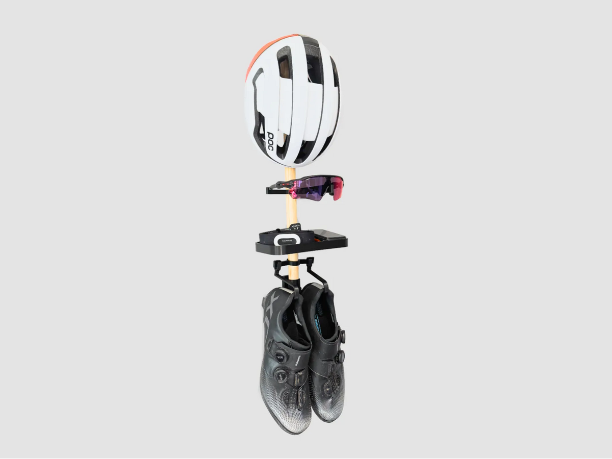 Rangement pour équipements de vélo - Casque, cales, lunettes de soleil, etc - Vélo Print