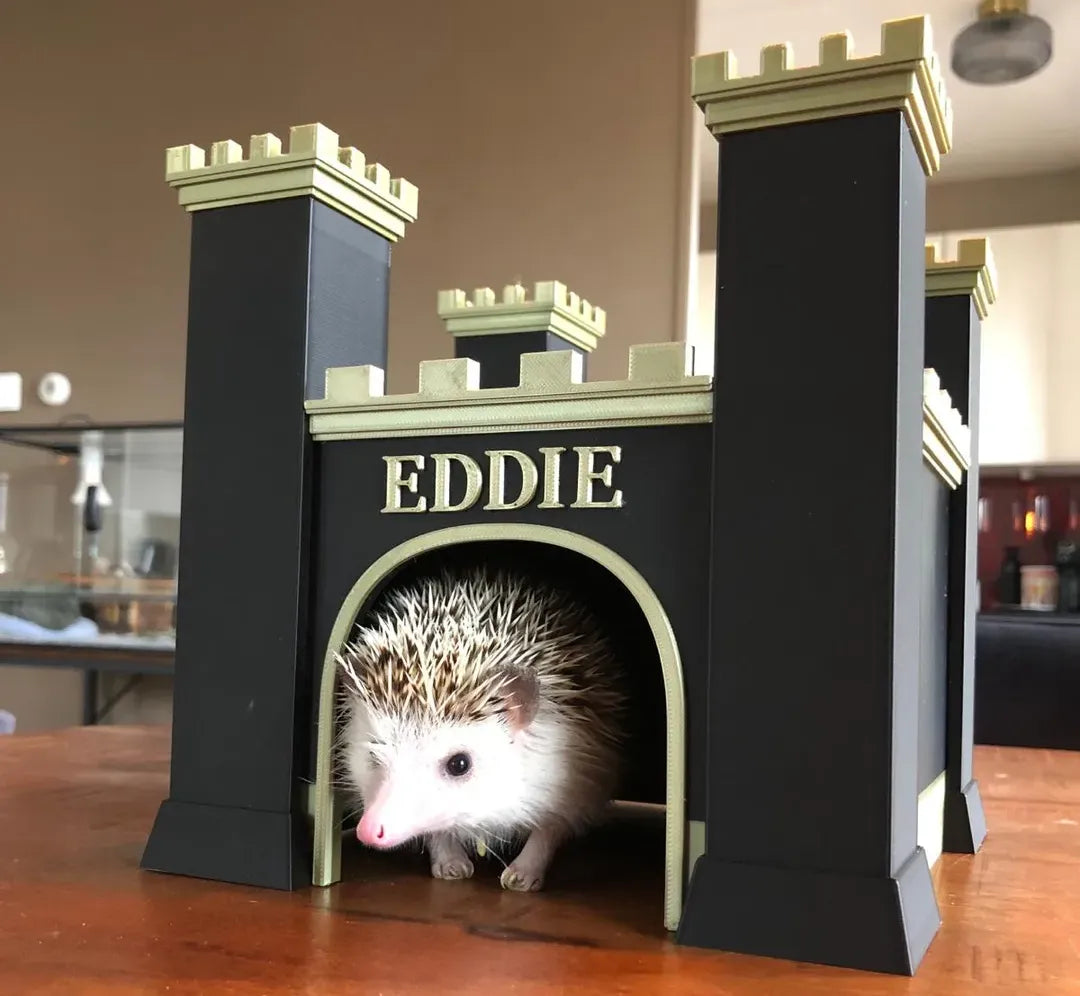 Le Château d'Eddie (Cobaye, Hamster, Hérisson) - Pet Print