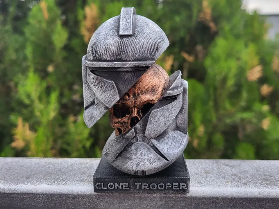 Mini casque de clone trooper skull phase i - Cosplay Print