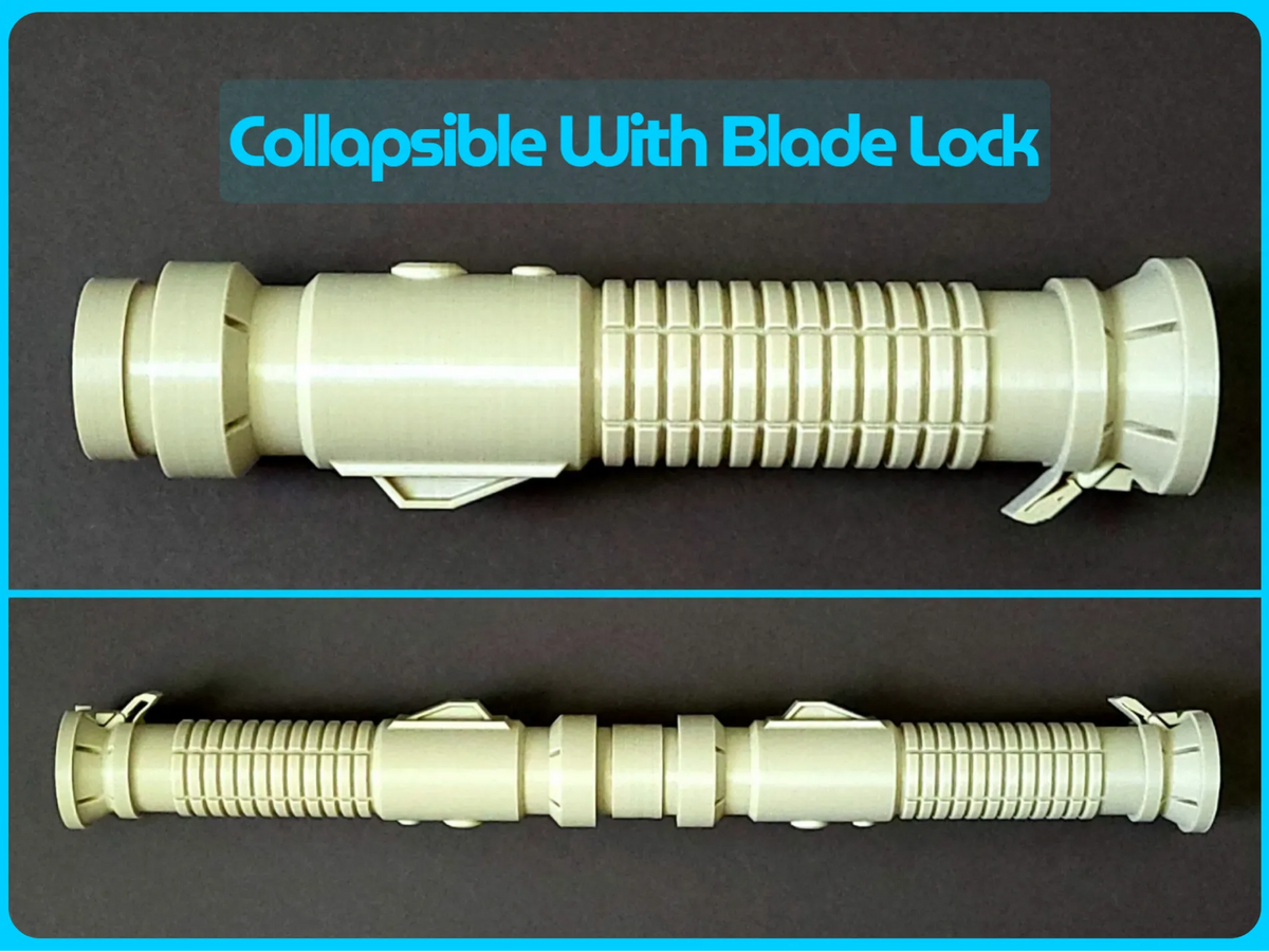 Sabre laser pliable avec verrouillage de la lame - Cosplay Print