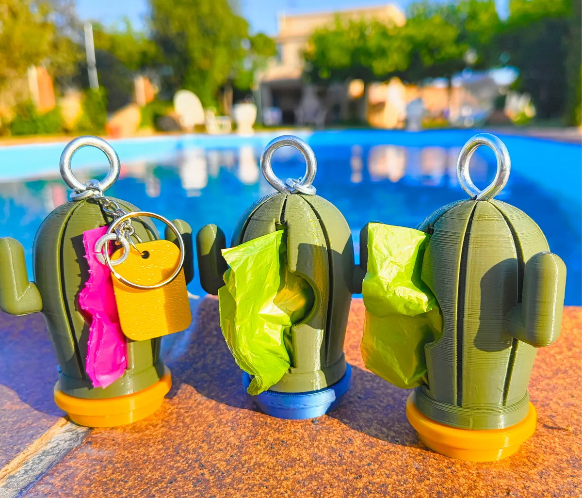 Distributeur de sacs à déjections pour animaux de compagnie Cactus - Pet Print