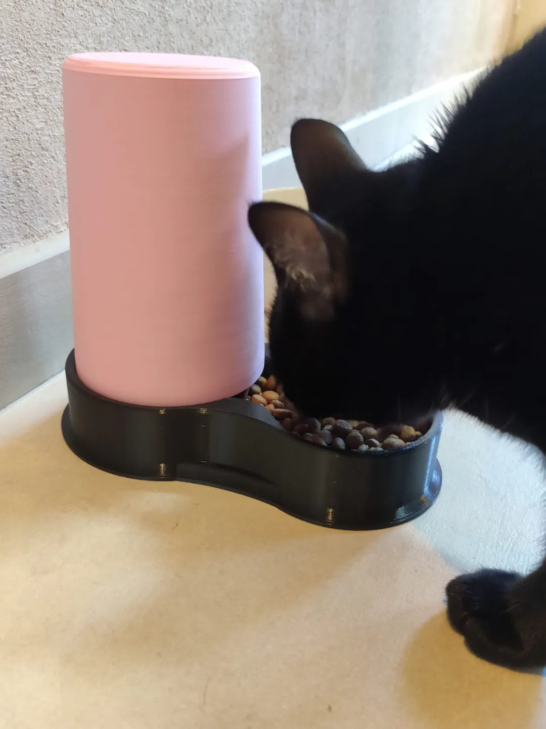 Distributeur de nourriture pour animaux de compagnie / Distributeur de croquettes pour chat - Pet Print