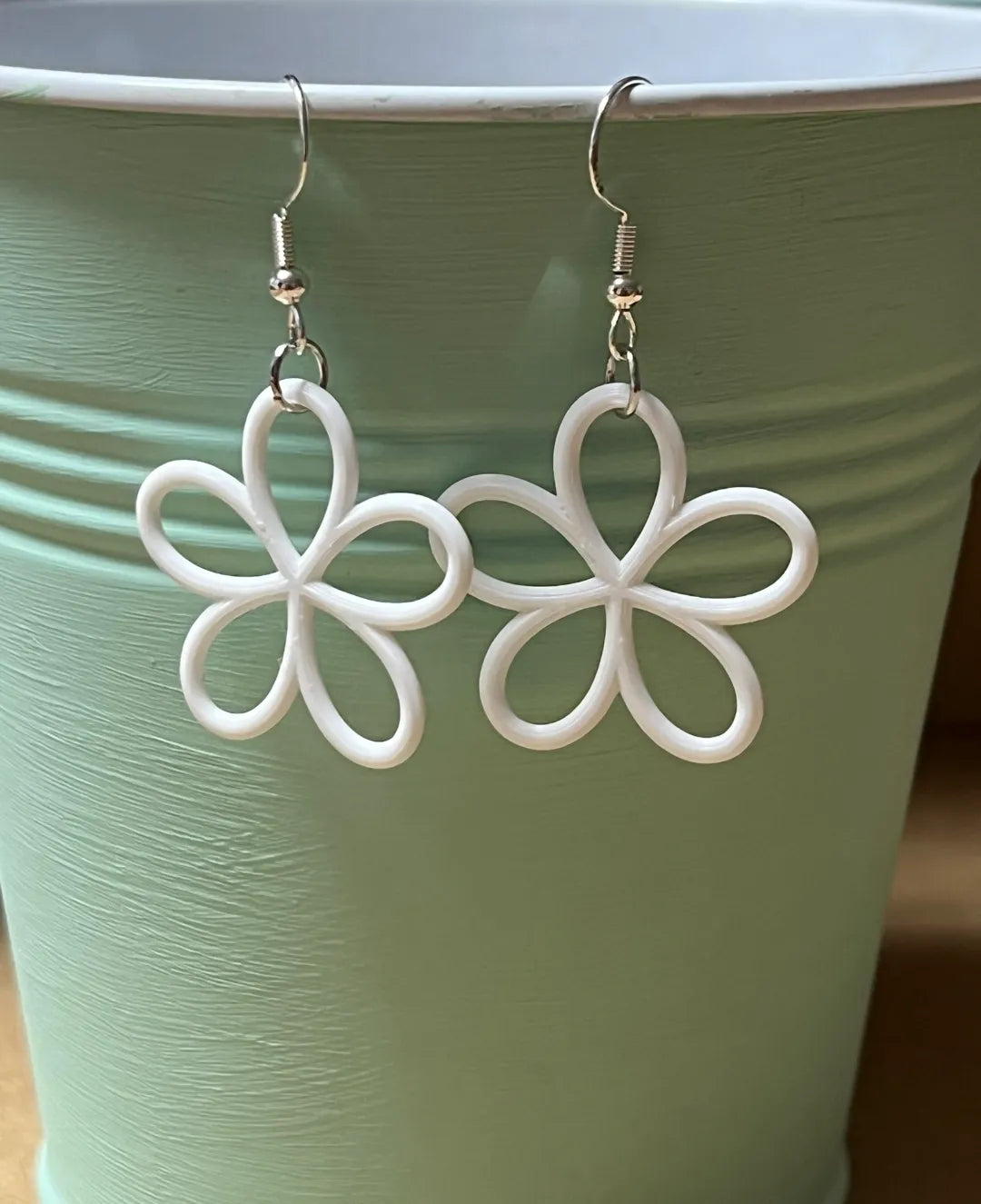 Boucles d'oreilles à motif floral - Bijoux Print