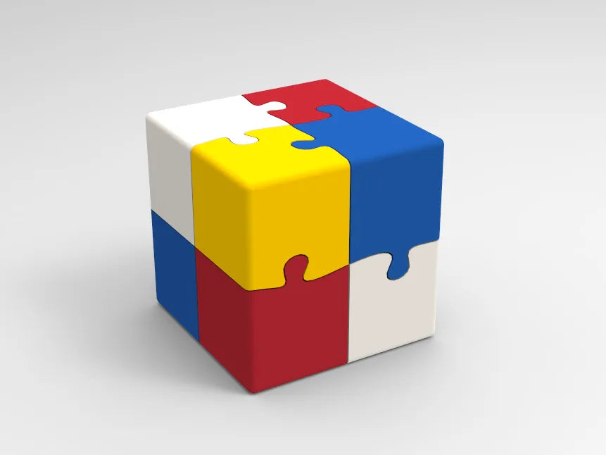 Cube de puzzle – modèle 3 - Jeux Print