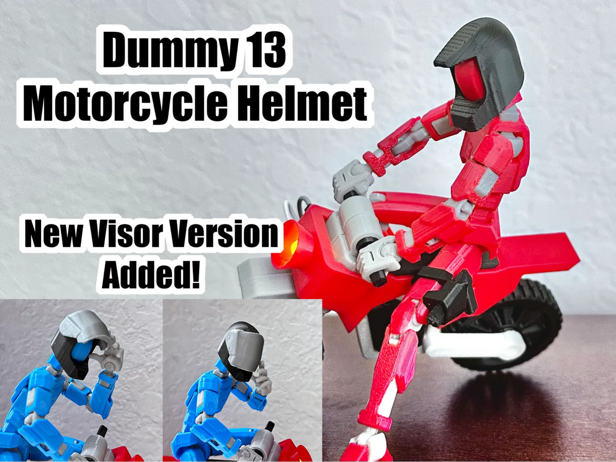 Casque de moto Dummy 13 - Auto Print