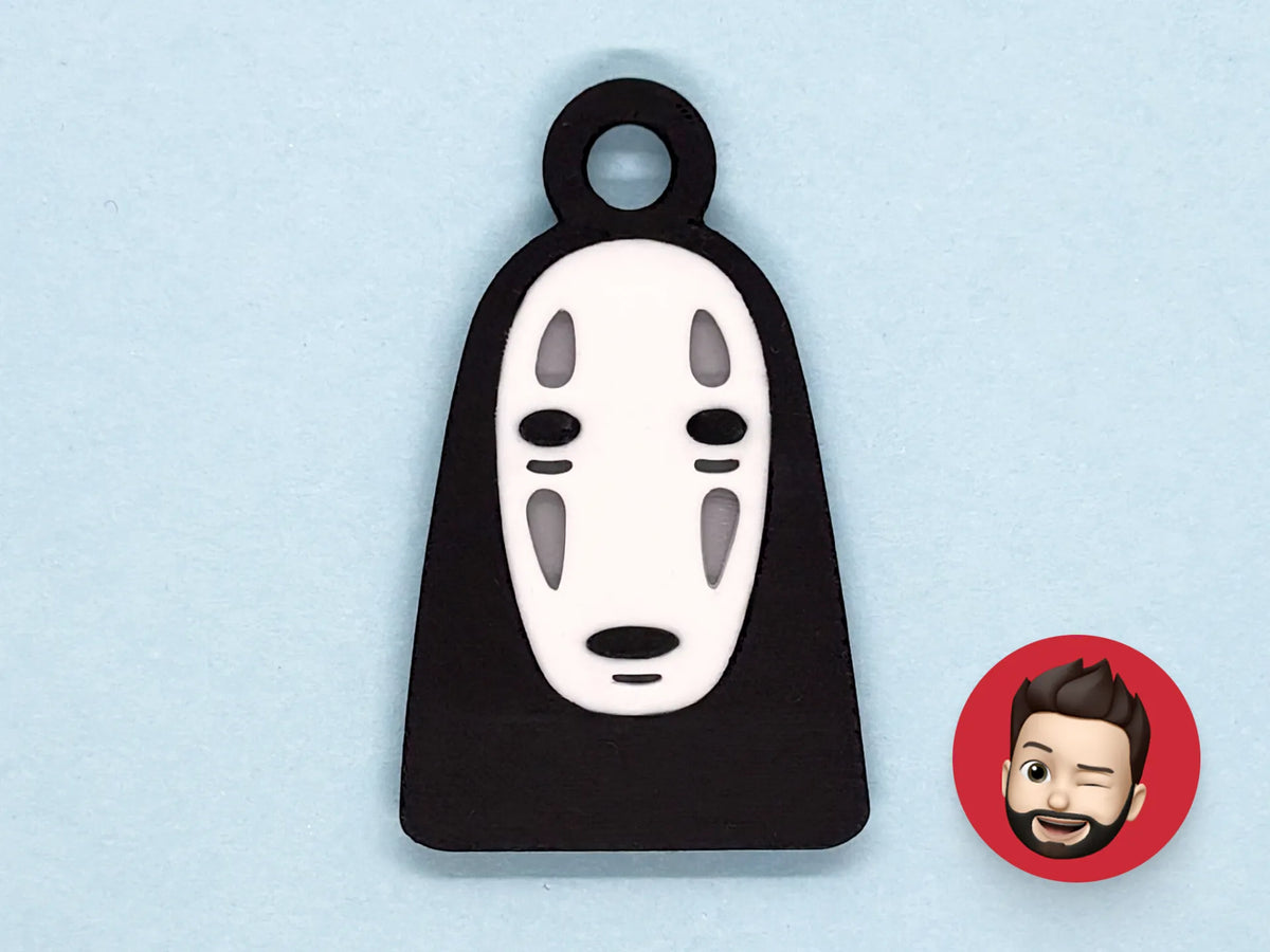 Porte-clés Ghibli Kaonashi no-face - Figurine Print