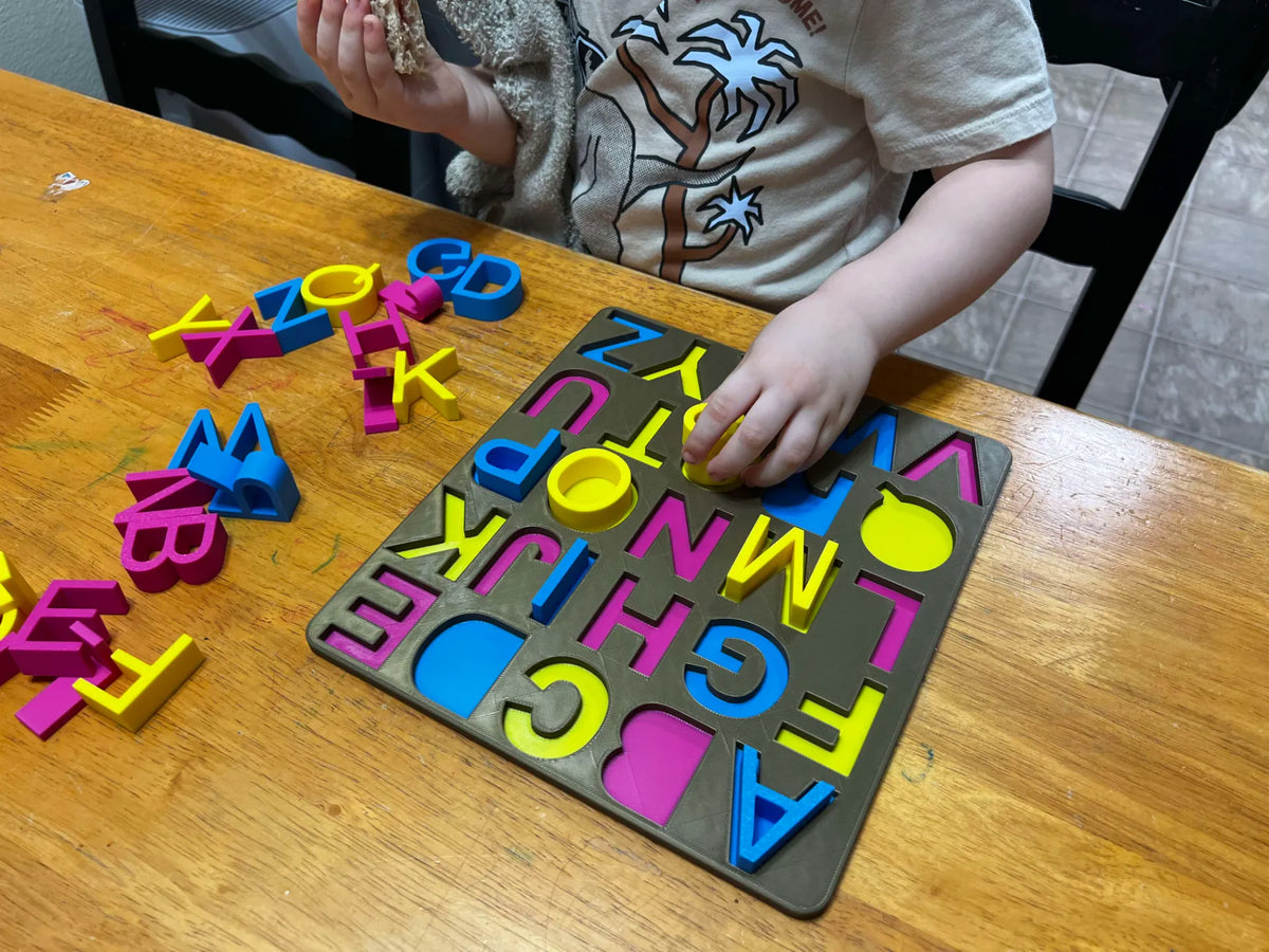 Puzzle d'alphabet - Jeux Print