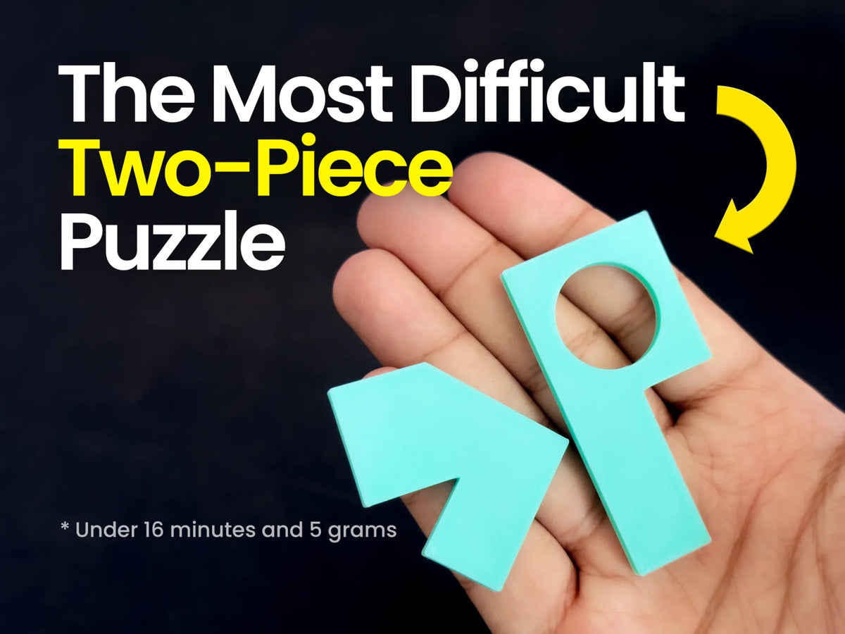 Le puzzle à deux pièces le plus difficile - Jeux Print