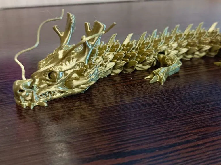 Le Dragon Articulé Chinois - Figurine Print