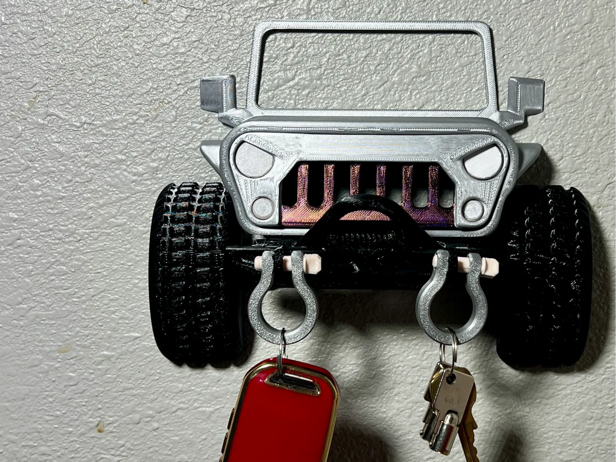 Porte-clés mural Jeep - Auto Print